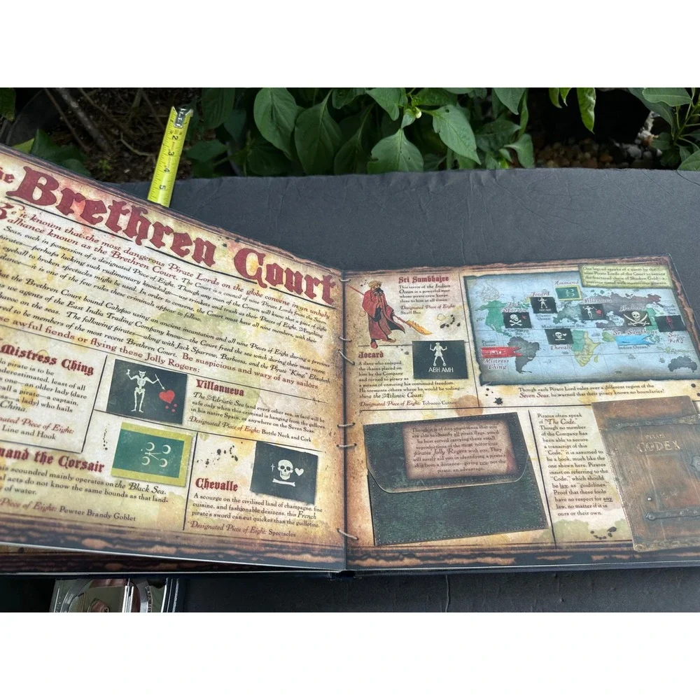 Disney Pirates of the Caribbean The Secret Files of East India Trading Co Book
